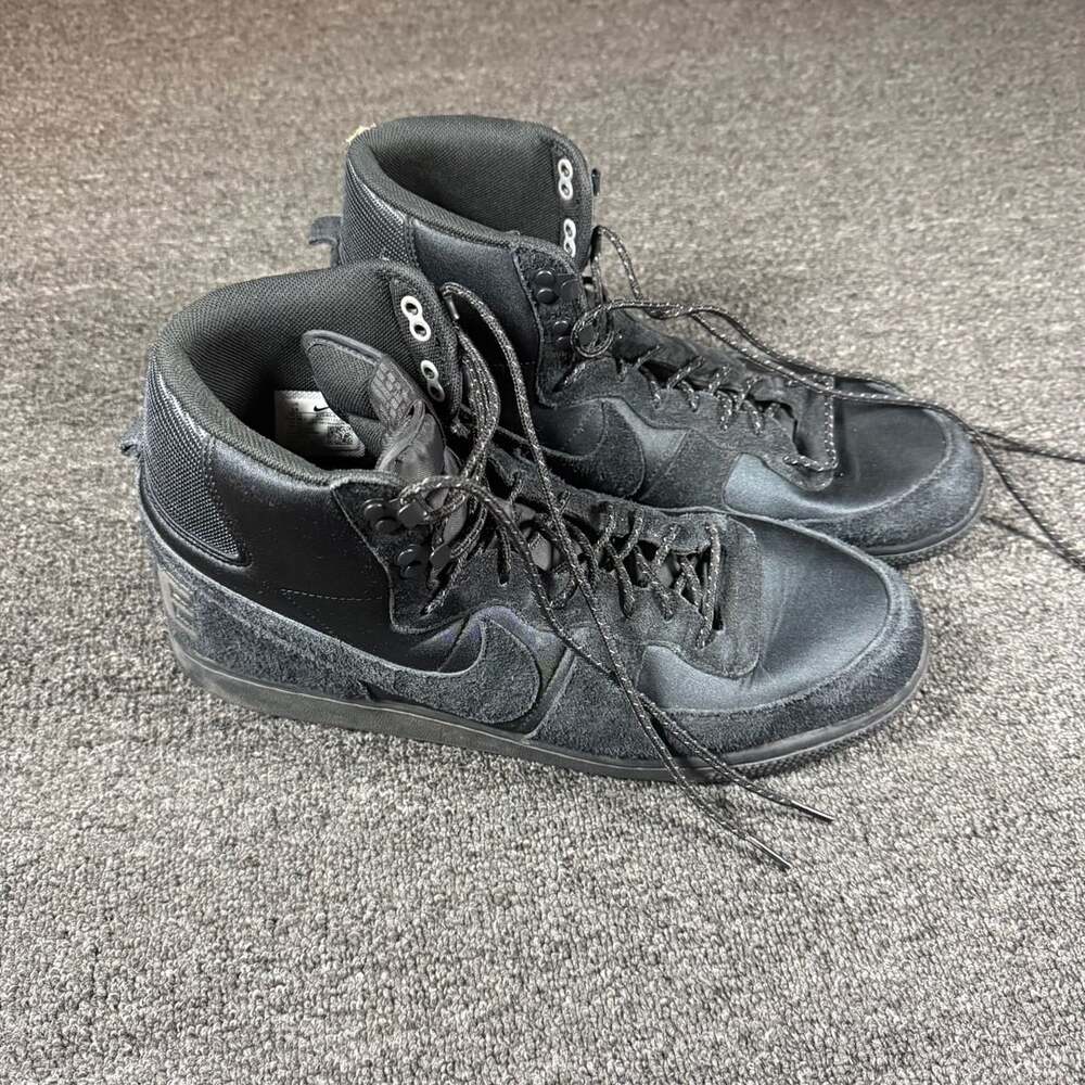Nike Terminator High Great Outdoors Triple Black FJ5464-010 Men's Size 14